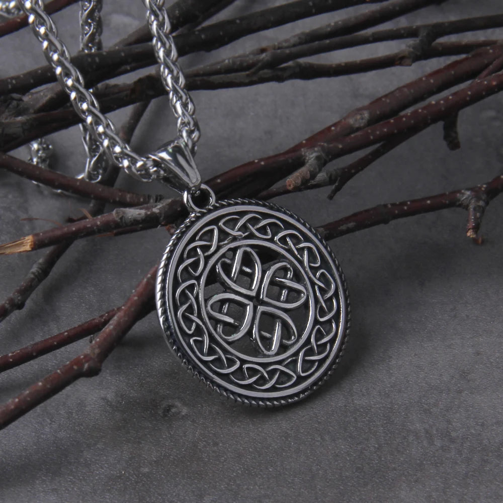 Never Fade Vintage Armenian Cross Pendant Necklace Talisman Solar Cross Celtics Armenian Druid Amulet Pendants Necklaces Jewelry