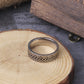 Never Fade viking rune cool stainless steel ring smooth fashion popular north europe gift amulet jewelry with wooden box