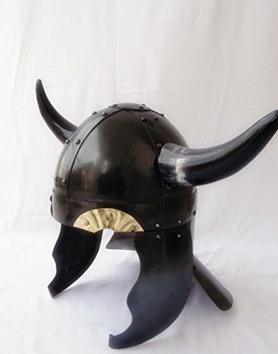 Medieval Viking Horns Helmet