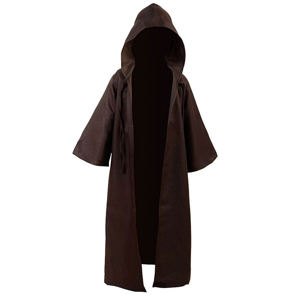 GOLDSTITCH Men Hooded Robe Cloak Knight Fancy Cool Cosplay Costume XX-Large Brown(cloak)