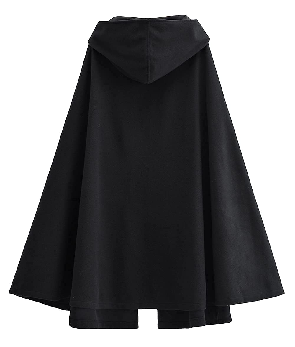 Women's Calf Length Cotton Lining Cloak