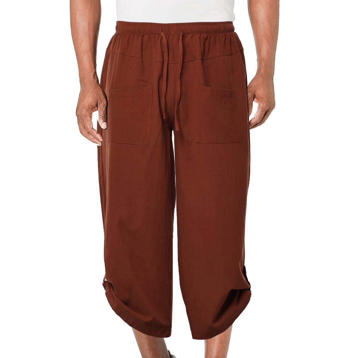 Men's Medieval Pants Viking Pirate Costume Trousers