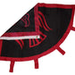 Trade Winds 3x5 Viking Raven Red Black 150D Woven Polyester Nylon Flag 3'x5' Banner Grommets Heavy (UV Fade Proof Heavy Duty Wind Resistant Fabric)