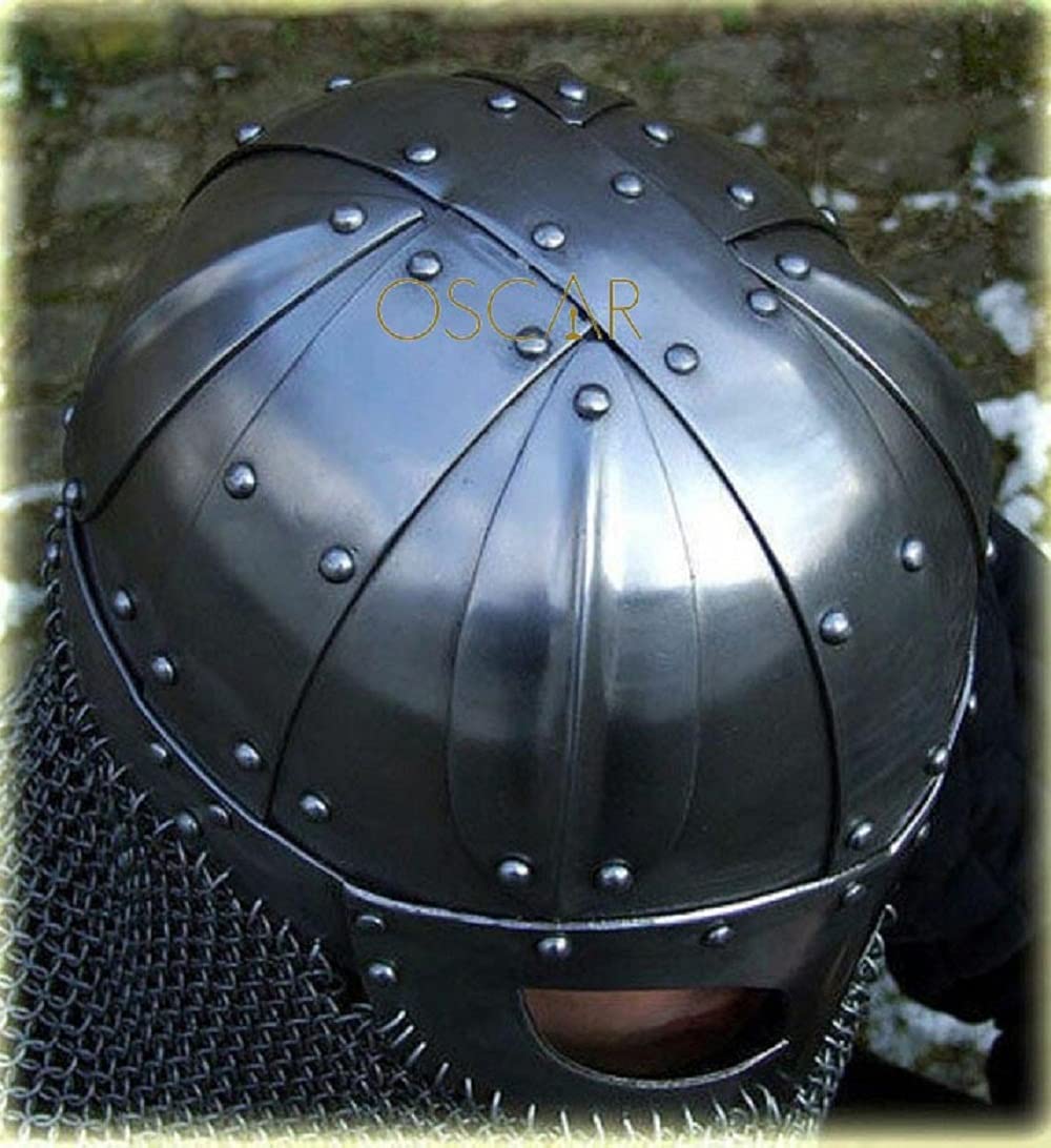 Viking Chainmail Helmet for Battle Armor