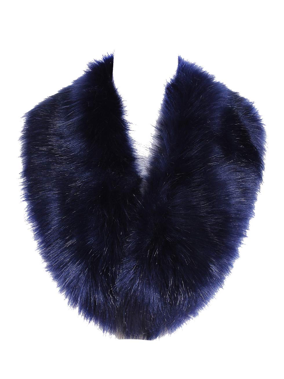 Soul Young Faux Fur Collar Women's Neck Warmer Scarf Wrap 80cm,31.5in A-nature