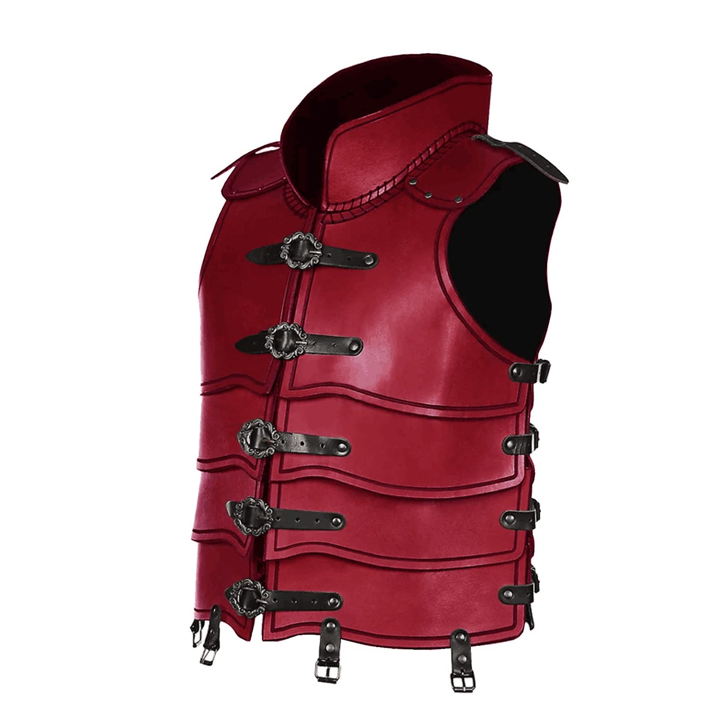 Medieval Chest Armor for Men Viking Leather Armour