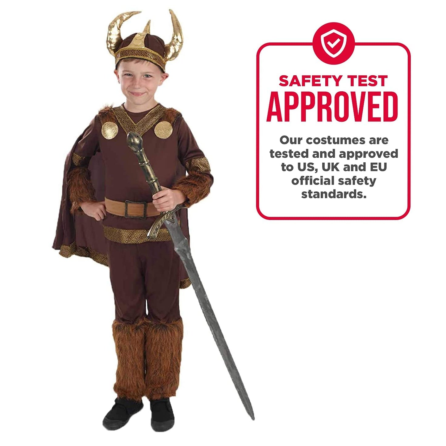 Fun Shack Boys Viking Costume Kids Boy