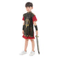 Funivals Boys Costume for Halloween Carnival，Boy Suit Role Play with Accessories Medium Viking Warrior