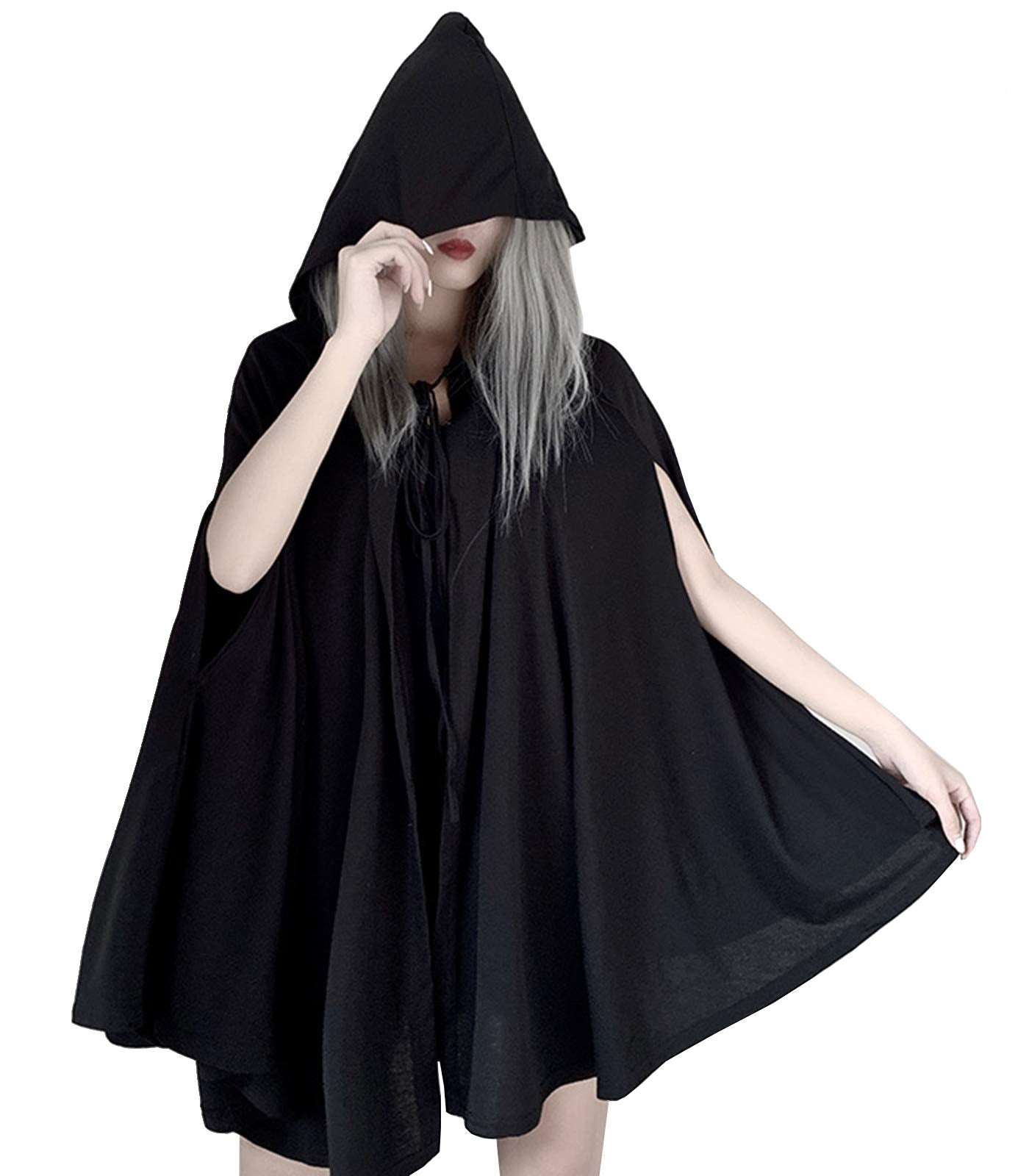 Women's Calf Length Cotton Lining Cloak