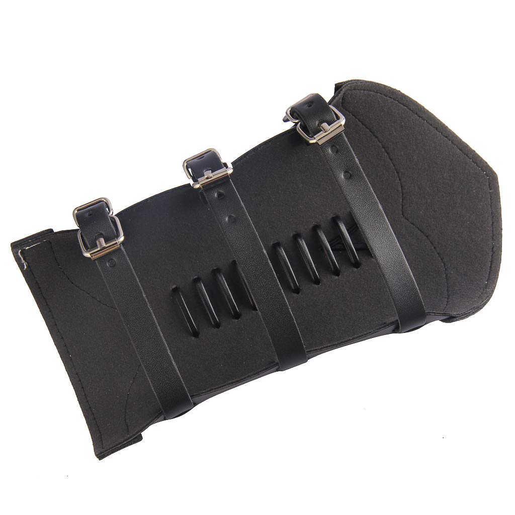 Leather Gauntlet Wristband Medieval Archery Bracers