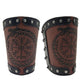 Viking Bracers Gauntlet Leather Arm Guards