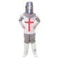 Funivals Boys Costume for Halloween Carnival，Boy Suit Role Play with Accessories Medium Viking Warrior