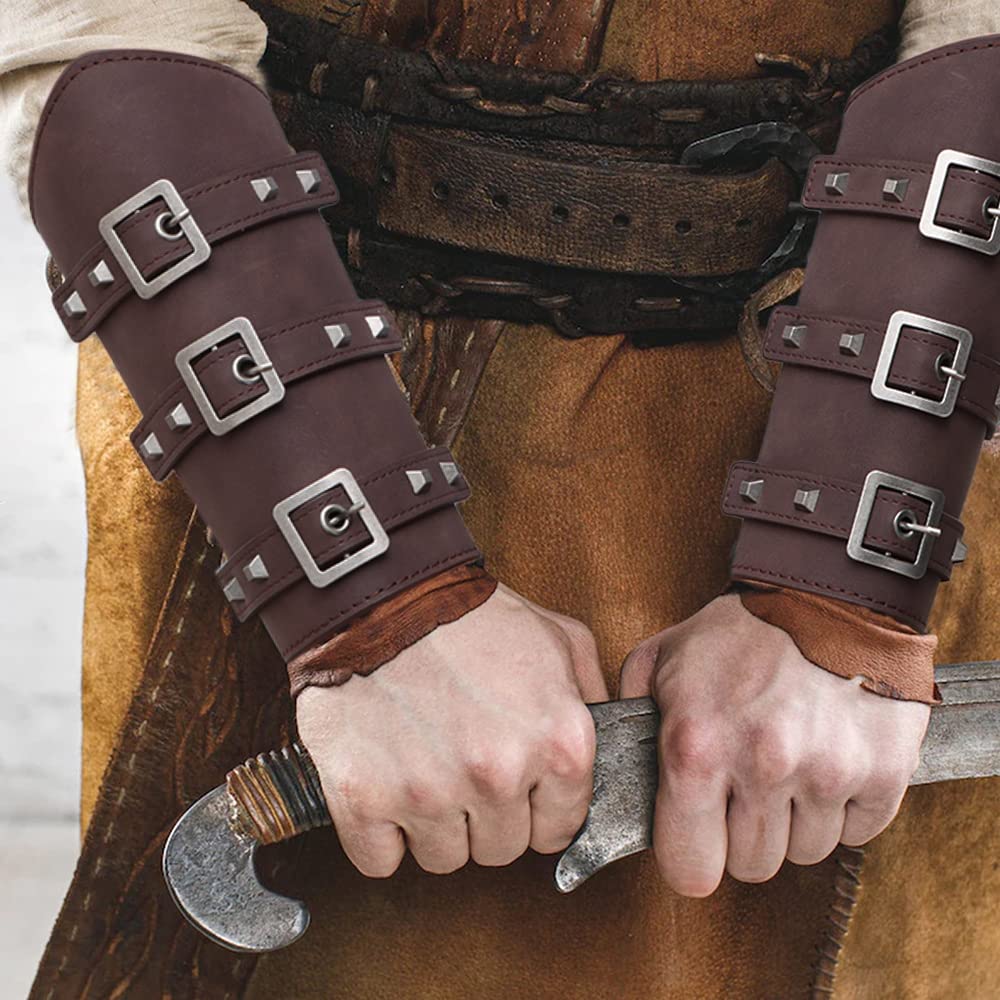 Viking Leather Greaves