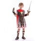 Funivals Boys Costume for Halloween Carnival，Boy Suit Role Play with Accessories Medium Viking Warrior