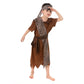 Funivals Boys Costume for Halloween Carnival，Boy Suit Role Play with Accessories Medium Viking Warrior