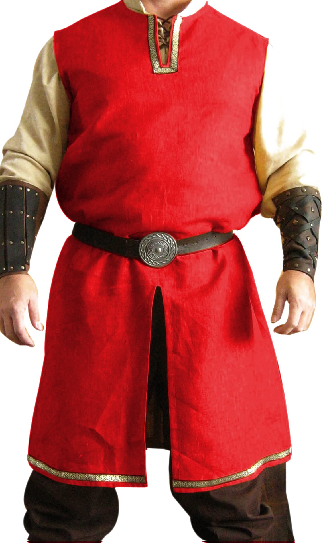 Medieval Knight Viking Tunic Men's Costume