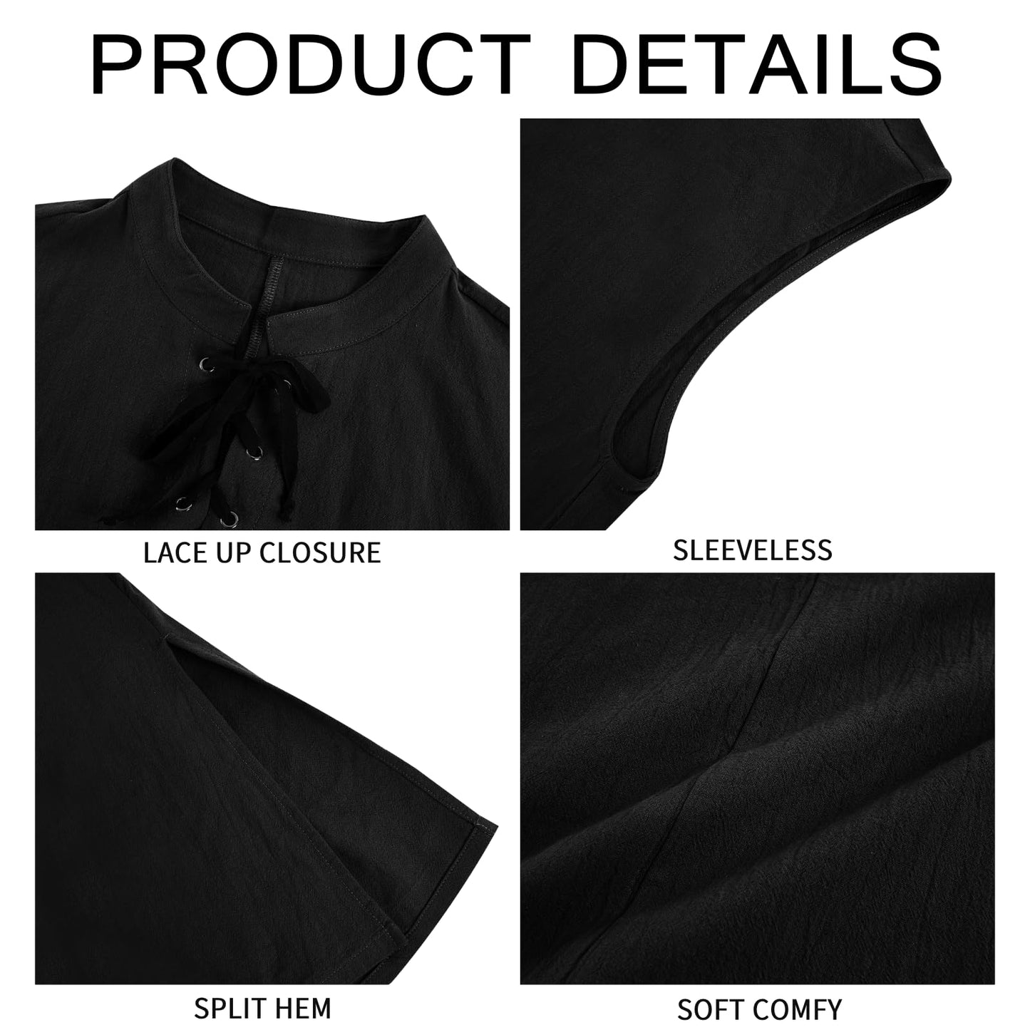 Leatherette Vest