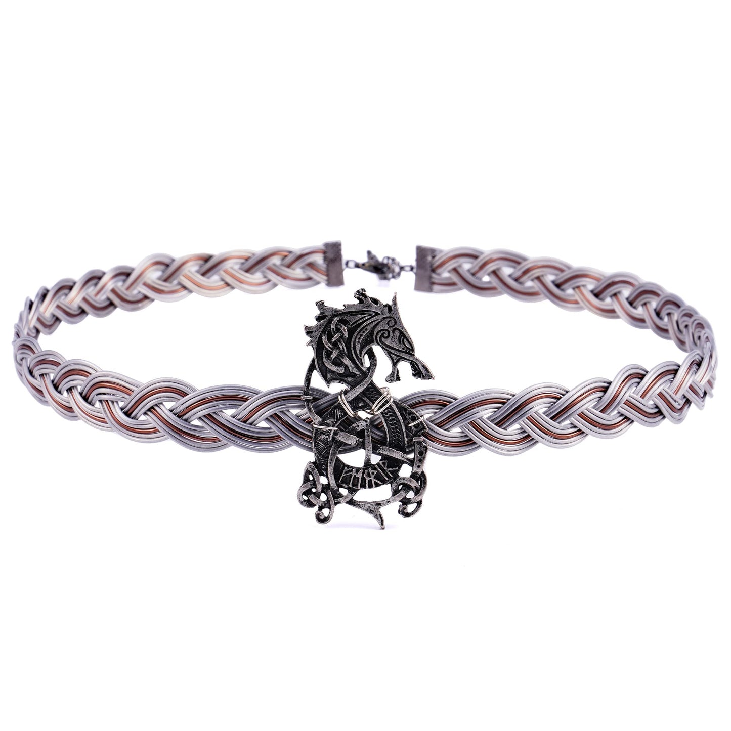 Braided Metal Circlet Crown