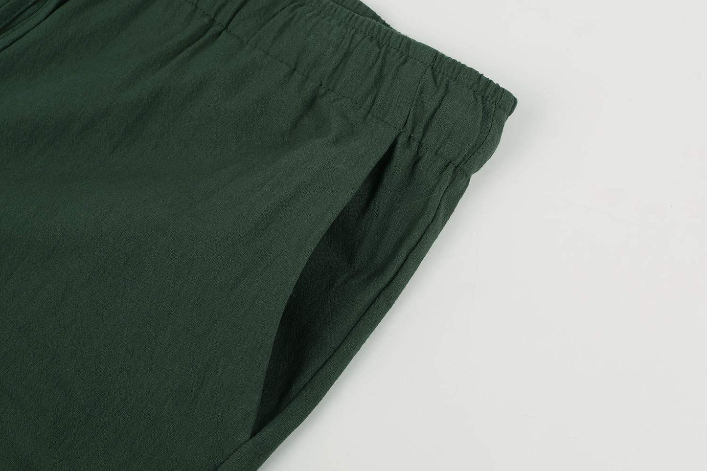 Calf-Length Tie-Hem Ketill Pants