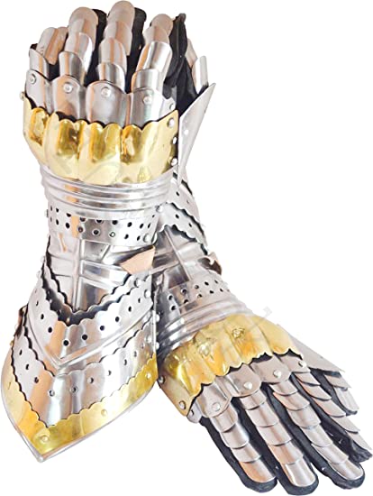 Medieval Articulated Gauntlets Gloves