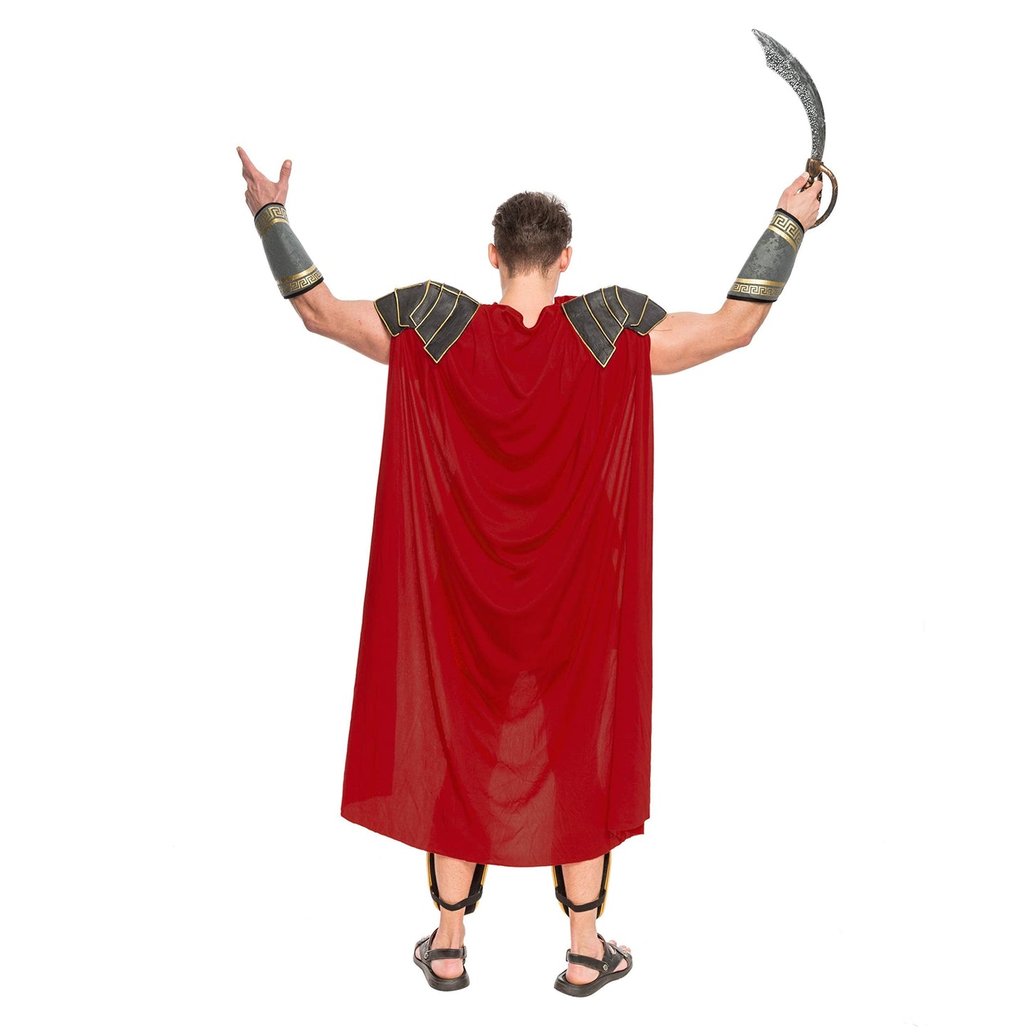 Spooktacular Creations Brave Men’s Roman Gladiator Costume Set for Halloween Audacious Dress Up Party XLarge