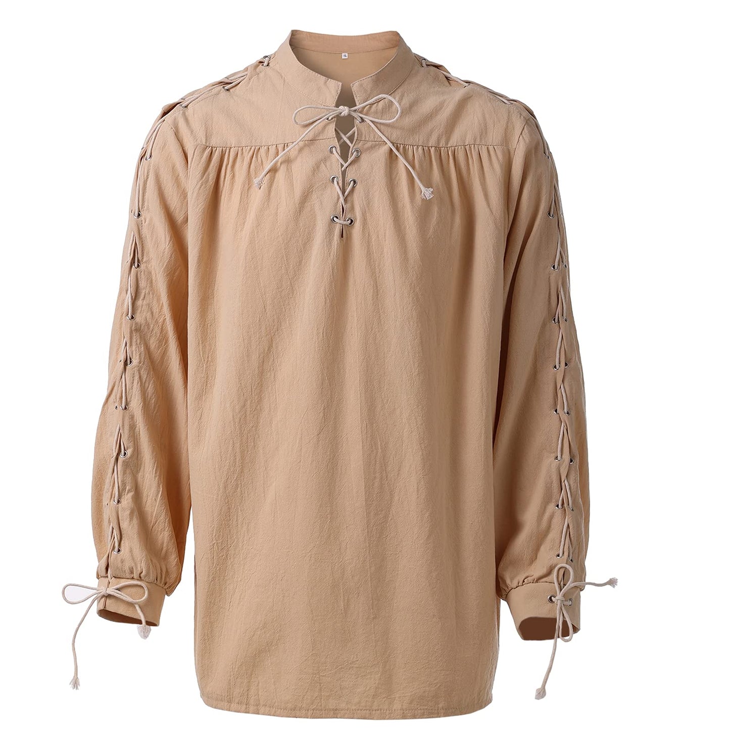 Linen Ruched Chest Viking Peasant Undertunic