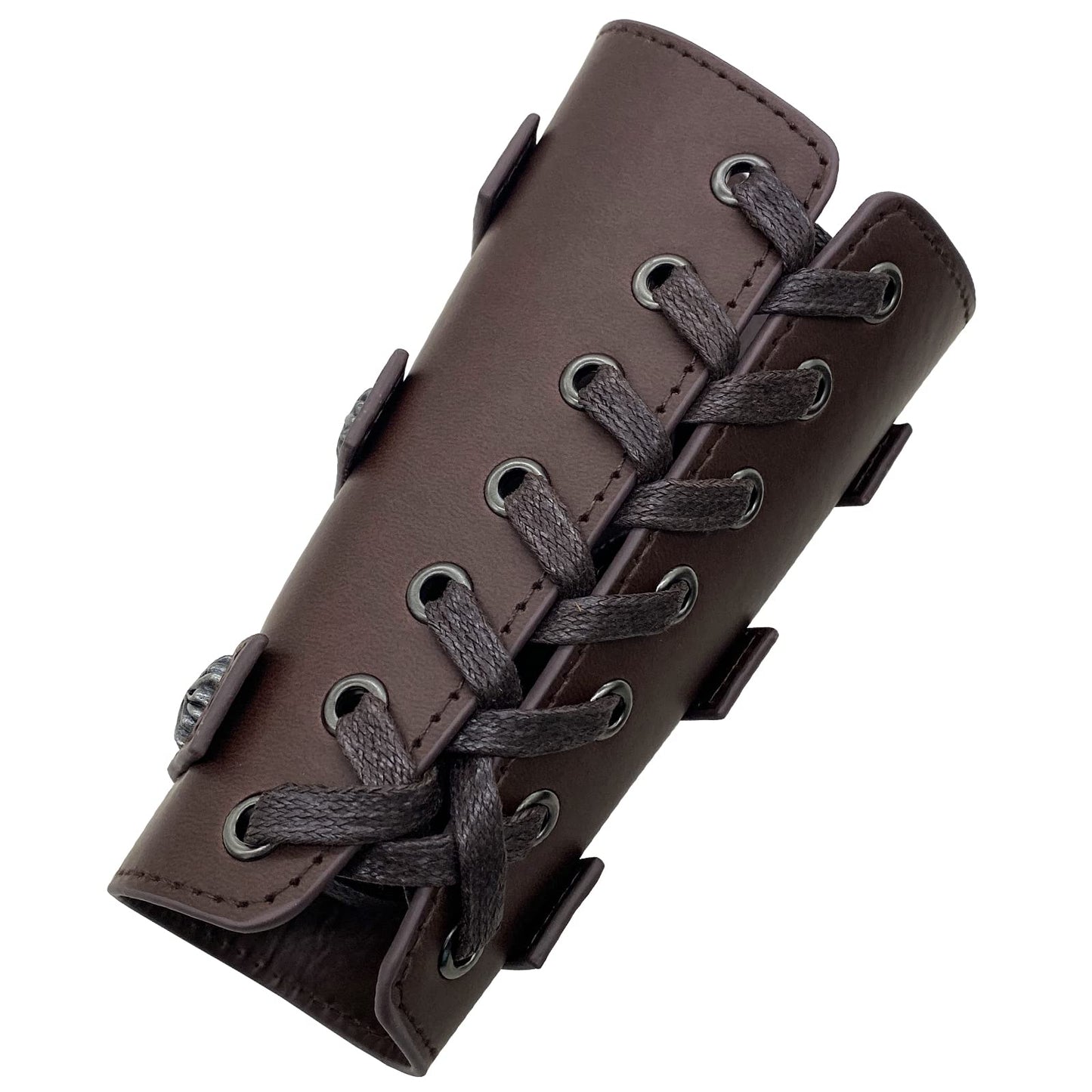 Jeilwiy Viking Bracers Medieval Leather Bracers