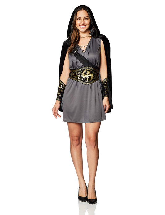 InCharacter Huntress Women's Costume Grey/Black Large