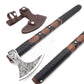 Fenrir Knotwork Handmade Carbon Steel Viking Axe