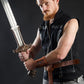 Renaissance Viking Retro Knight Belt Embossed O Ring 3 pcs