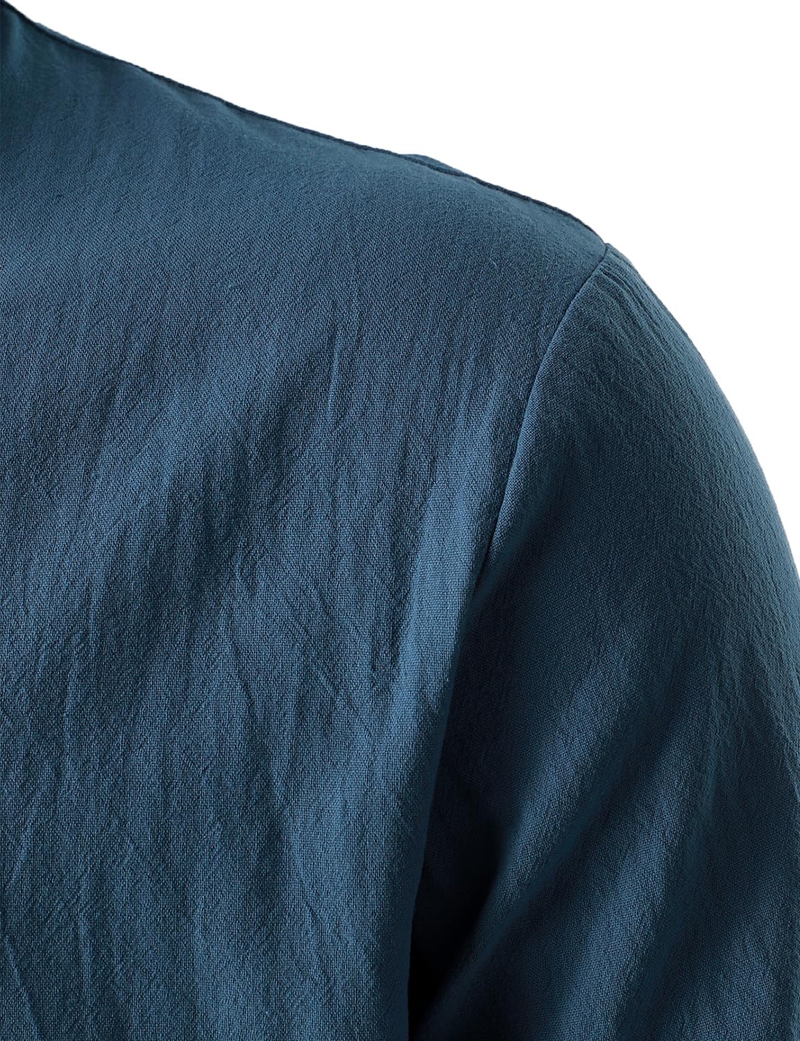 Men's Medieval Vintage Long Sleeve Lace Up Shirt
