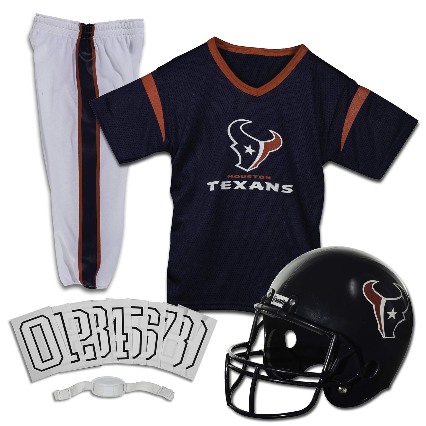 Franklin Sports NFL Youth Football Uniform Set for Boys & Girls - Includes Helmet, Jersey & Pants with Chinstrap + Numbers Minnesota Vikings Medium