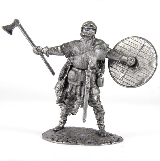 Viking Tin Toy Soldier Figurine