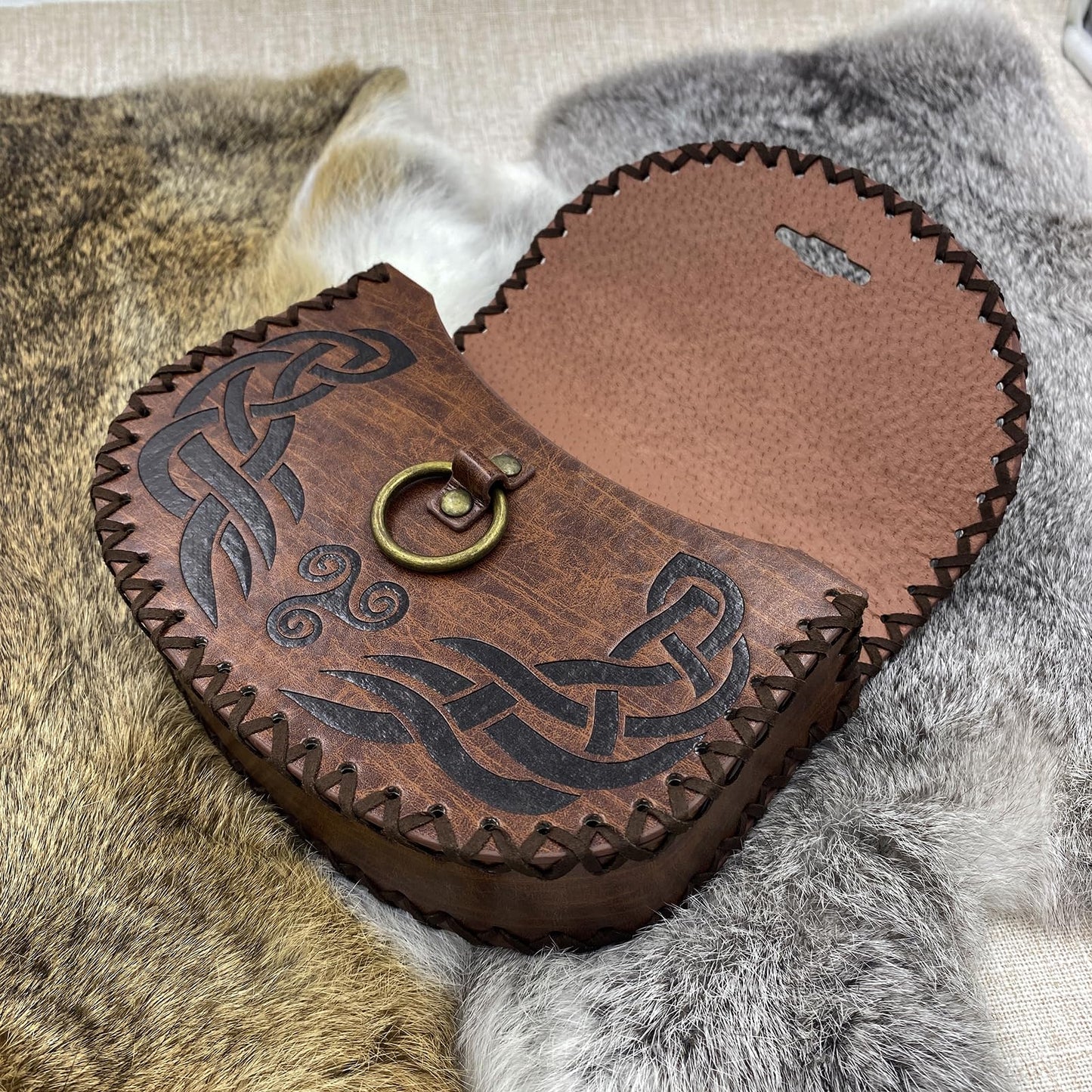 Viking Embossed Belt Bag