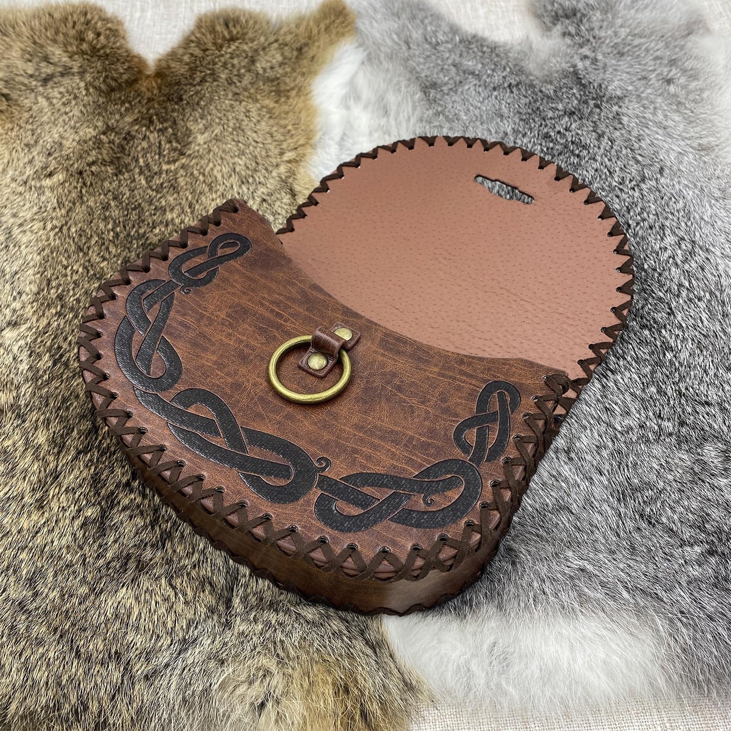 Viking Embossed Belt Bag