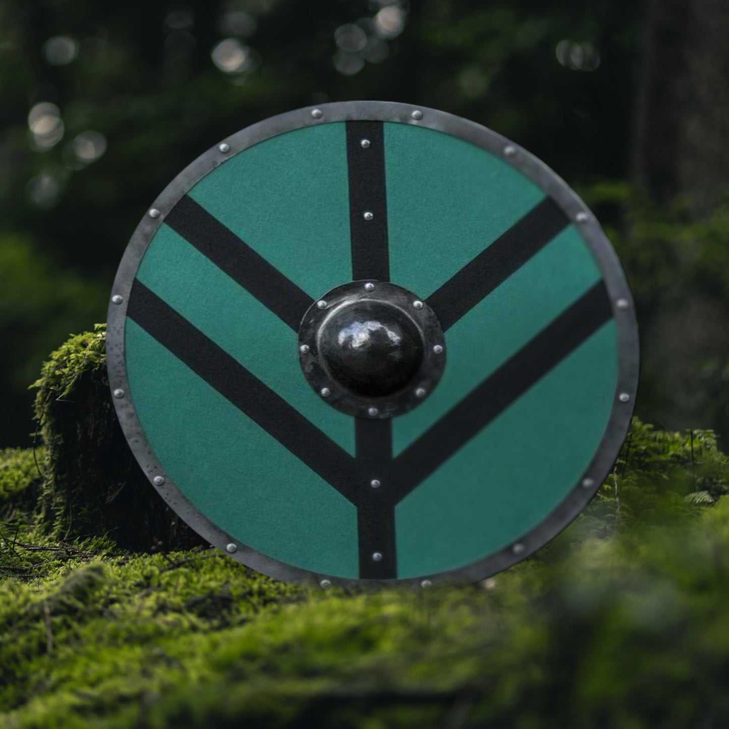Shieldmaiden Smooth Viking Shield
